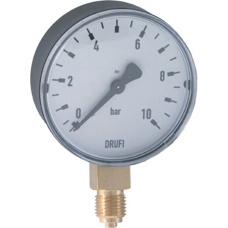 SYR Manometer f. HWS-Flansch 2000 Plus G,1/4 0-10bar, 2000.00.906