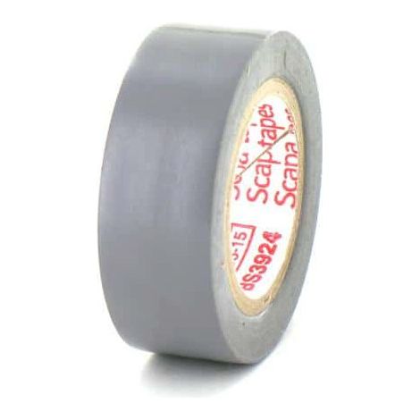 Ruban adhésif électrique SCAPA - PVC - Gris - 15mm - 2702G-15