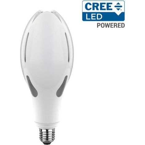 Ampoule LED Olive E27 36W CREE Chip V-TAC VT-240 - 300 deg - Blanc froid - 6500K