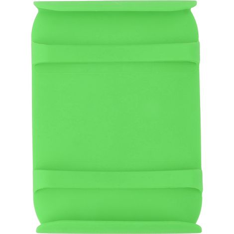 Tapis de Cuisine en Silicone Anti-Brûlure et Anti-Dérapant avec Poignée, Substitut de Gant de Cuisine, Vert (1/5)