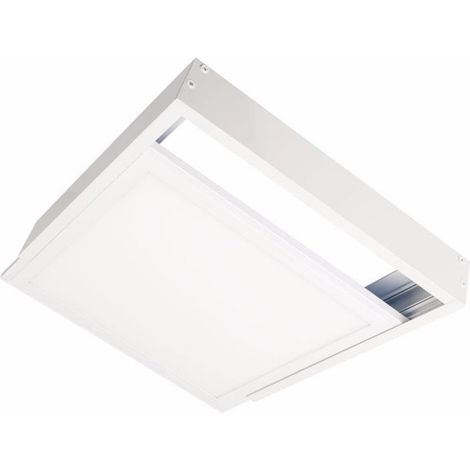 Kit en Saillie pour Dalle LED Slim 60x60 - Unité / Blanc - SILUMEN (1/5)