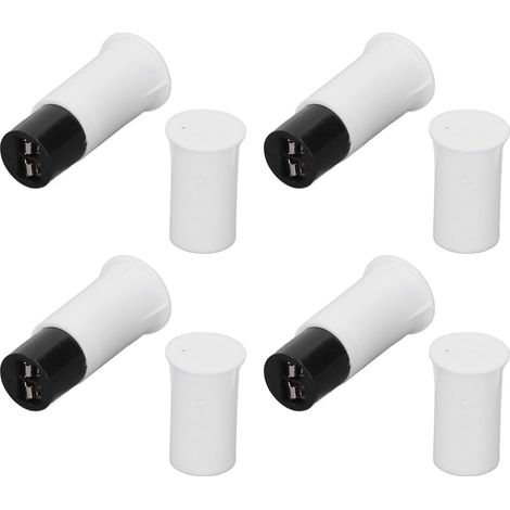 Lot de 10 capteurs de sécurité encastrés filaires pour portes et fenêtres, 100 V CC, 10 W, à induction magnétique, pour le contrôle d'accès et le remplacement des systèmes d'alarme. (1/5)