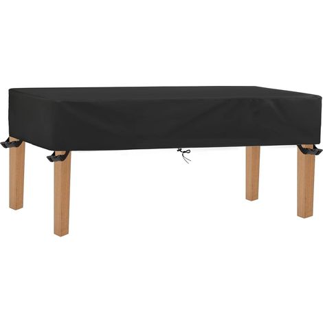 Housse Table de Jardin 600D Housse Salon de Jardin, Bâche Table Jardin Rectangulaire Housse pour Plateau de Table Jardin, Tissu Oxford Imperméable Housse de Meuble de Jardin 100x50x30cm (1/5)