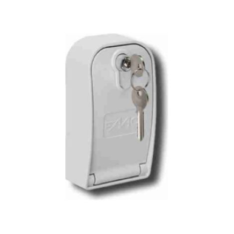 Selettore a chiave xk30 con sblocco a leva da incasso faac 391456