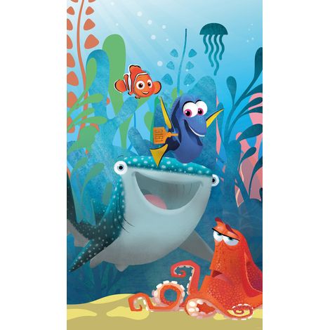 Papier peint panoramique enfant Panneau Finding Dory Aquarelle (1/3)