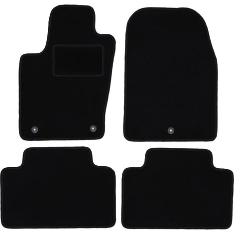 Tappetini per auto in velluto nero per: Dodge Durango III off-road (2010-) (1/5)