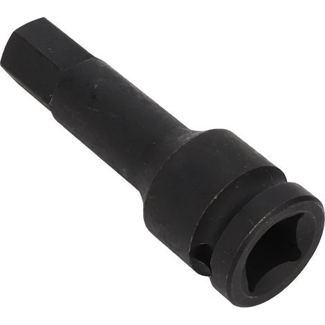 Embout de tournevis à douille hexagonale 1/2 po, 42, en chrome-molybdène antidéflagrant, accessoires pour outils à percussion pneumatiques (douille 1/2 po H14) (1/5)