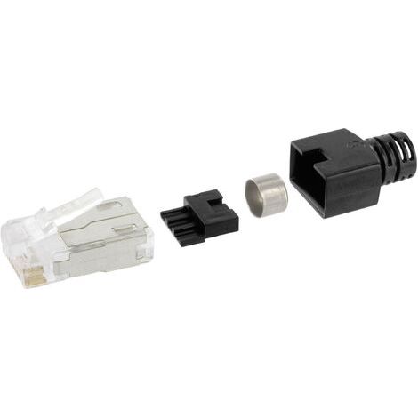 Fiche modulaire mâle blindée CAT 6 BEL Stewart Connectors SS-39200-006 RJ45 mâle, droit Pôle: 8P8C t (1/3)