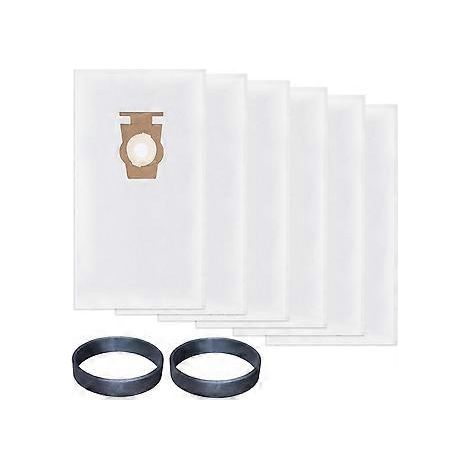 Sacs d'aspirateur de type F pour la série G, remplacent les pièces 204814, 204811, 204803, 204808, 205811 (6+2) (1/5)