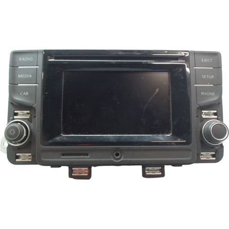 [PRODUIT D'OCCASION] Autoradio VOLKSWAGEN Polo V Phase 1 (6r) 2009-... ♻️ Ref Oe. 6c0035869b - Garantie à vie (1/4)