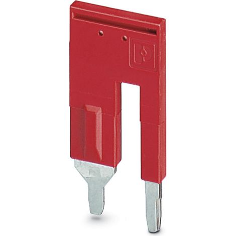 Phoenix Contact Reduzierbrücke RB ST 16-(2,5/4) Belastungsstrom 32A Farbe rot, Werkstoff Kupfer (Cu) - 1 Stück