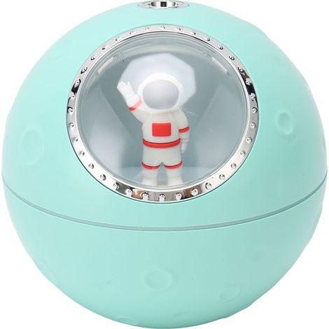 Mini humidificateur 300 ml, débit de 40 ml/h, double mode, rechargeable par USB, portable et idéal pour la chambre, le bureau et la voiture. (1/5)
