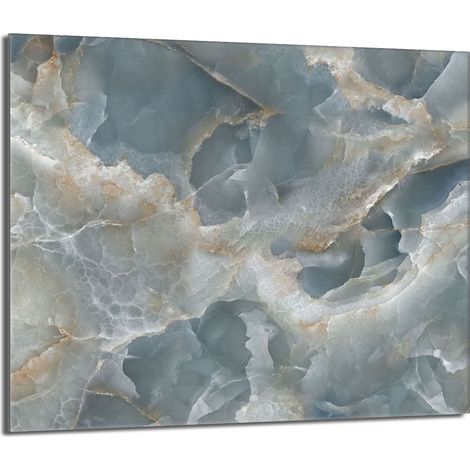 Protezione per piano cottura in vetro 60x52 Marmo (1/5)