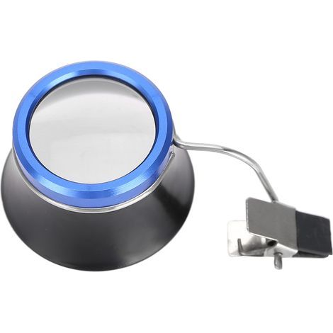 Lente d'ingrandimento portatile a clip per occhiali, ingrandimento 20x per orologiai, gioiellieri e riparatori di orologi - Strumento di precisione leggero (1/5)
