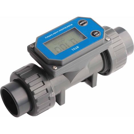Misuratore di portata digitale, misuratore di portata ad alta precisione, risposta sensibile, memarmetro, sensore di flusso d'acqua per irrigazione agricola (1/5)