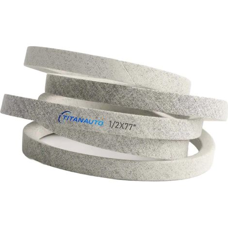 Cinghia in Kevlar 754-04062 per piatto di taglio tosaerba, 1,27 x 195,6 cm, compatibile con Cub Cadet, MTD, Troy-Bilt, Bolens, Murray 96,5 cm. Sostituisce i codici 954-04062, 037X70MA, M40757. (1/5)
