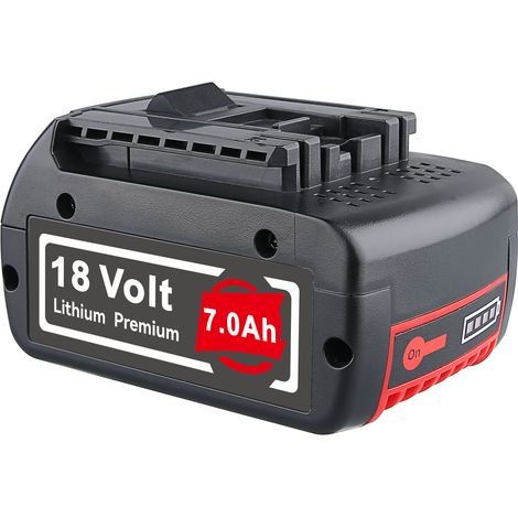 Akku für Bosch 18V 7.0Ah Professional GBA GSR GSB BAT609 BAT609G BAT610G BAT611 BAT612 BAT618 BAT618G BAT619 BAT619G CCS180B 2607336169