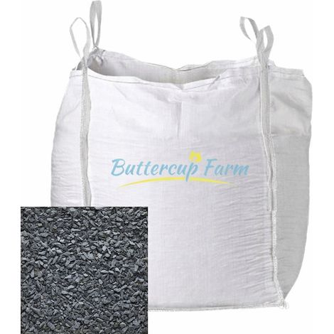 Blue Slate Chippings - 20mm - Premium Aggregate Bulk Bag - 850 kilos