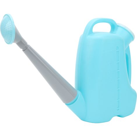 Himmelblaue Bewässerungskanne 1507-1, Gartensprenger mit langem Ausguss, großes 3,5-Liter-Fassungsvermögen für Gemüse (1/5)
