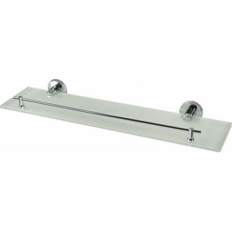 Mur Acier Verre Tablette Vis De Fixation Colle Mastic Meubles De Salle De Bain 52196 (1/2)