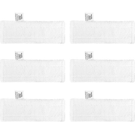 6-teiliges Mikrofaser-Wischmopp-Set für EasyFix SC 2, SC 3, SC 4 und SC 5 mit langlebigen Ersatzteilen.