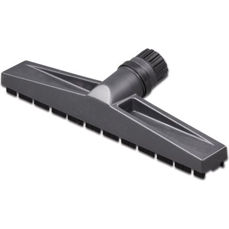 Buse de sol antistatique professionnelle (aspiration sèche) avec raccord diam. 38 mm pour aspirateurs eau et poussière Cleancraft 7010207