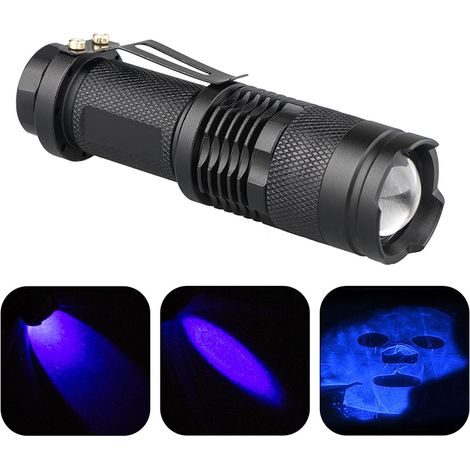 Torcia di ispezione con luce nera a LED UV da 365 nm. (1/5)