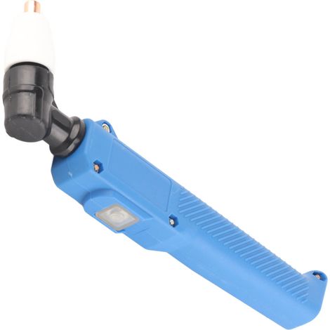 Tête de torche de découpe plasma PT31 avec poignée incurvée et rouleau de guidage (bleue)