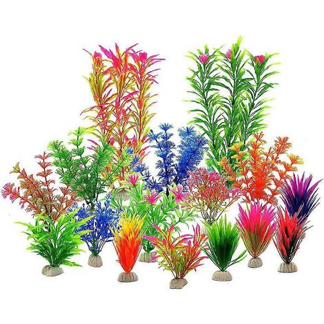 Künstliche Wasserpflanzen für Aquarien, Unterwasser-Graslandschaften