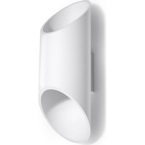 Applique Murale Tube Cylindrique pour Ampoule G9 - Blanc - SILUMEN (1/5)