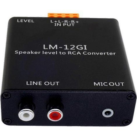 Audio-Isolator, Audio-Masseanschluss, Isolationsdämpfer, Hoch-/Niedrigleistungsverstärker, Lautsprecherausgang zu Line (1/5)