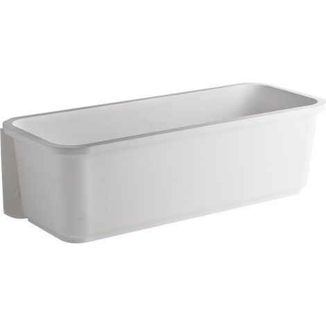 GDHZS- Organisateur de Panier Coulissant 37.6x16.7x11.2cm Etagere de Rangement sous Evier Panier Rangement Cuisine Coulissant avec Rails Support Adhésif pour Cuisine (1/5)
