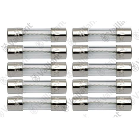 Vaillant Sicherung 1,25A T für VC 104/3-E und weitere Modelle, 10 Stück