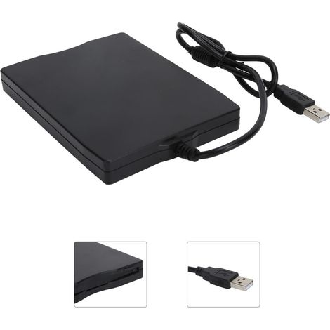 Dieses leichte 3,5-Zoll-Diskettenlaufwerk verfügt über ein externes Diskettenlaufwerk, eine hochwertige Verarbeitung, USB-Stromversorgung und Plug-and-Play-Funktionalität und eignet sich daher sowohl
