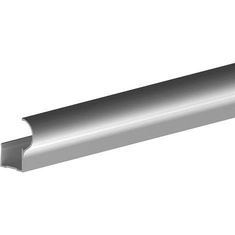 SLID'UP 220 Schranktür Griffprofil, 270 cm lang, für Türstärke 18 mm, silber (1/5)