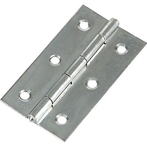 P. S. bisagra 5005 3 zincada caja 24 , Bisagra 5005 hierro zincado 3 pulgadas. Caja de 24 unidades. - Tamaño: 75x40mm. Espesor 1.20mm - Para fijar tanto en madera como en acero