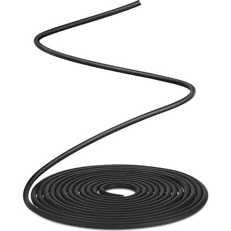 Bande d'étanchéité en caoutchouc Calk Saver pour joints de béton, mastic pour fissures murales, corde en caoutchouc, bande de caoutchouc de 5 m (1/3)