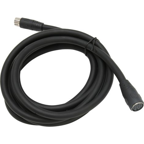 Câble DIN 13 broches mâle-femelle, câble de commande de signal électrique professionnel pour appareils de beauté, atomiseur de scène, mâle-femelle, 3 m / 9,8 pi (1/4)