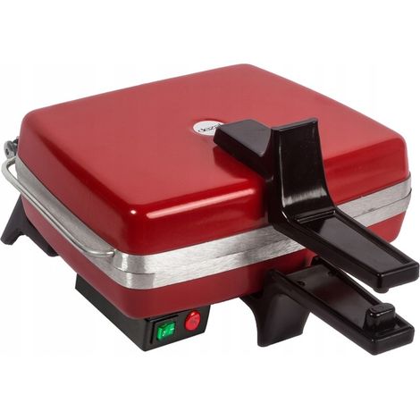 DEZAL 301.5 Profi W piastra per waffle rossa