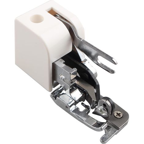JSSEVN - Side Cutter Overlock Presser Foot Sewing Machine Accessory Replacement Parts Zig Zag Feet (1/4)