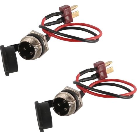 2 Pack Electric Scooter Charging Port Power Cable Compatible with M4 Charging Port Accessories for Electric Scooter M4 with Dust Cover (1/5)