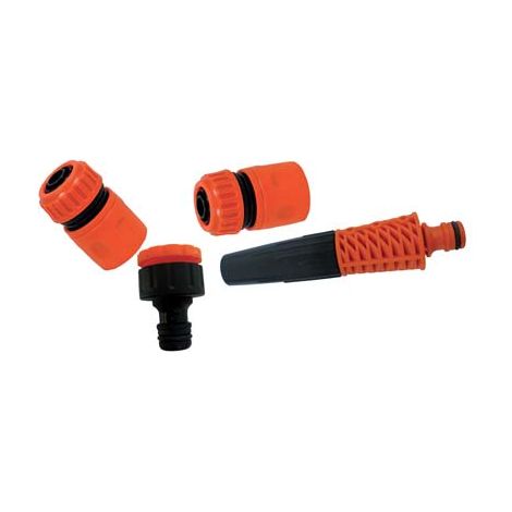 LANCIA KIT 4 STARS - INNESTO RAPIDO +RACCORDI +PRESA A RUBINETTO SELF- 5 pezzi