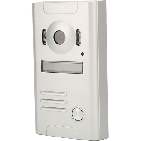 Système de contrôle d'accès pour maison ou appartement : interphone vidéo à bouton unique, sonnette vidéo. (1/4)