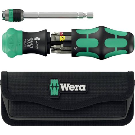 Wera Kraftform Kompakt 26 RA-R Nero Set da 6 Pezzi