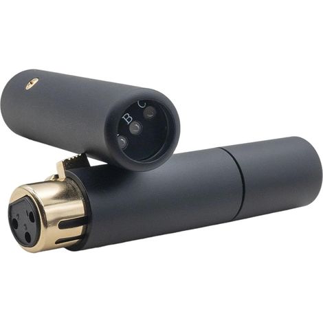Testeur de câble XLR pour une identification rapide de la connexion des fils dans le réglage auditif professionnel Testeur de scène de test de ligne auditive (1/4)