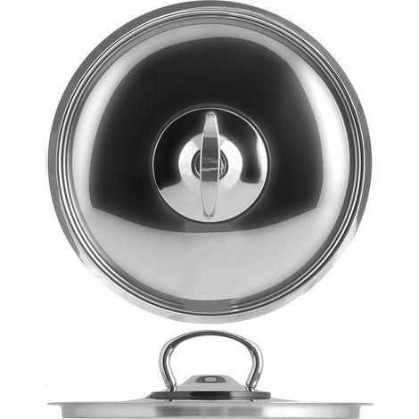 H&H Coperchio Inx18/10 Elodie Cm18
