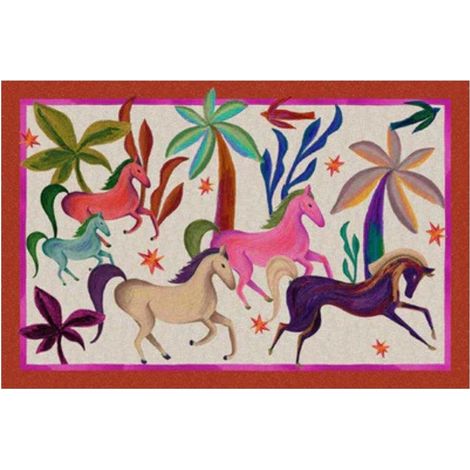 Tappetino Agnes 52x80 cm Tessitura Toscana Telerie