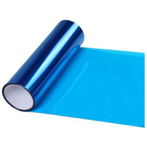 (Blau) Selbstklebende Vinylfolie – 30 cm x 120 cm – für Nebelscheinwerfer und Rücklichter im Auto FLITI