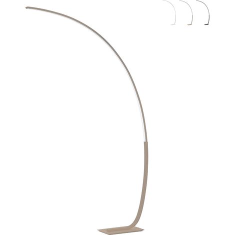 Lampe sur pied en arc avec LED en métal H160cm Keep (1/3)