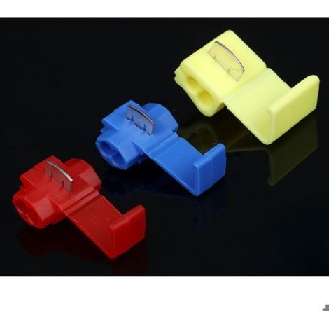 Cosses Rapides - Cuivre C2680 - Isolation Polypropylène - 18-14 AWG (1,5-2,5 mm²) - 600 V - 105 °C - Lot de 100 (1/5)